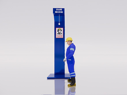 安全帽撞擊體驗2