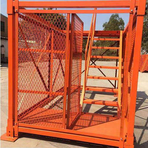 雅筑工地標準化梯籠介紹 安裝范例：徐州中鐵十八局